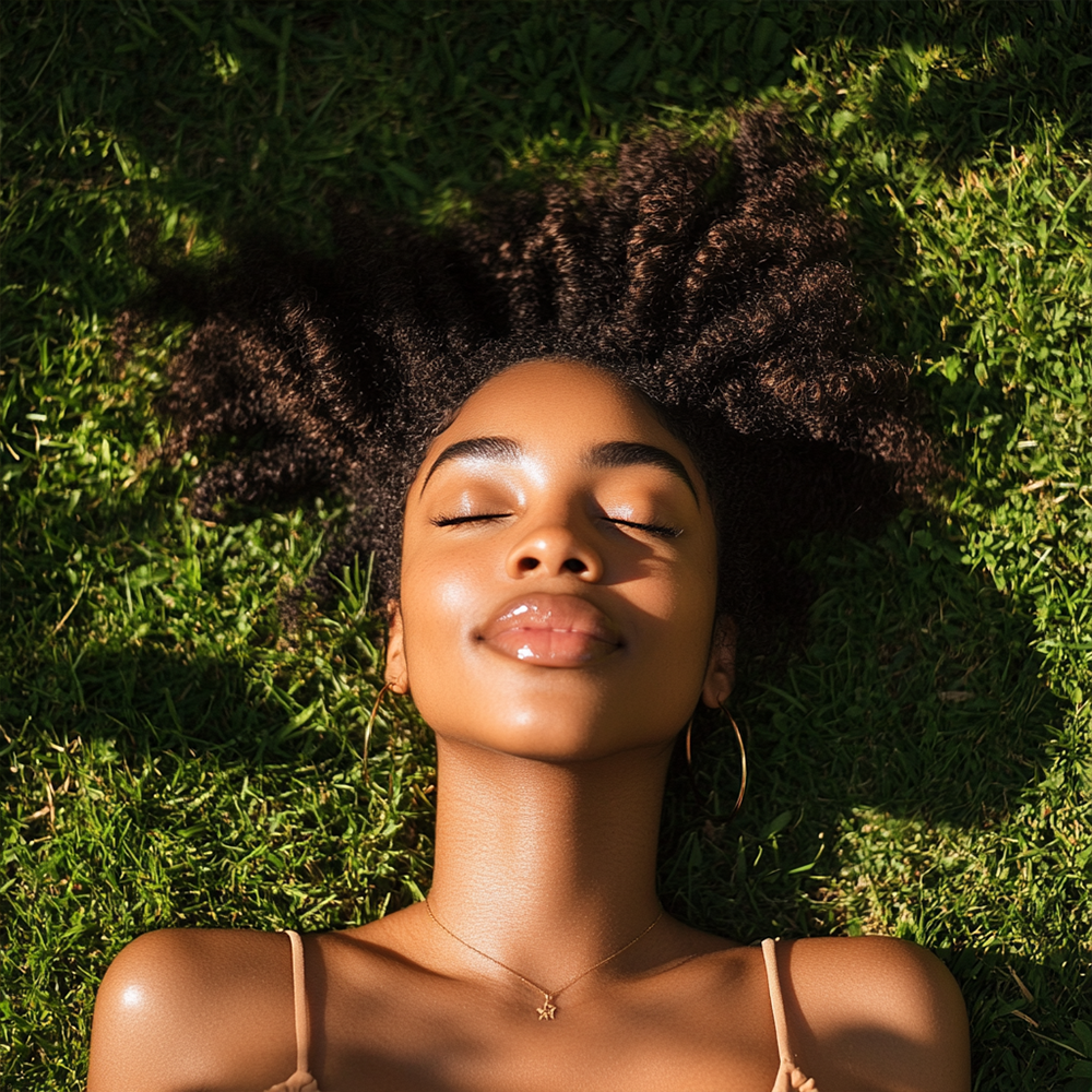 A Girl Rest in Park